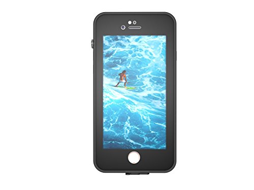 iPhone 7 / 8 Plus Waterproof Case, Fully Sealed Heavy Duty Shockproof Snowproof Dustproof Protective Underwater Waterproof Cover Case For iPhone 7 / 8 Plus 5.5 inch by Bolkin (Black)