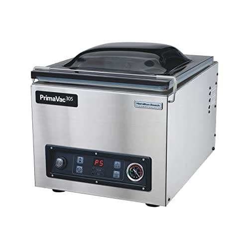 Hamilton Beach Commercial PrimaVac 305 Chamber Vacuum Sealer, 12" Seal