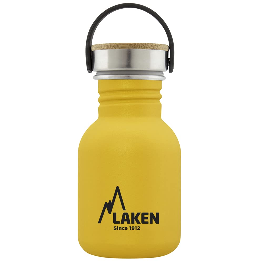 Laken Unisex - Botella de acero inoxidable muy resistente para adultos