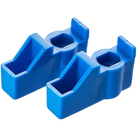 Merriway BH02984 (2 Pcs) Replacement Handle for Washing Machine Isolator Tap Blue - Pack of 2 Pieces Cover