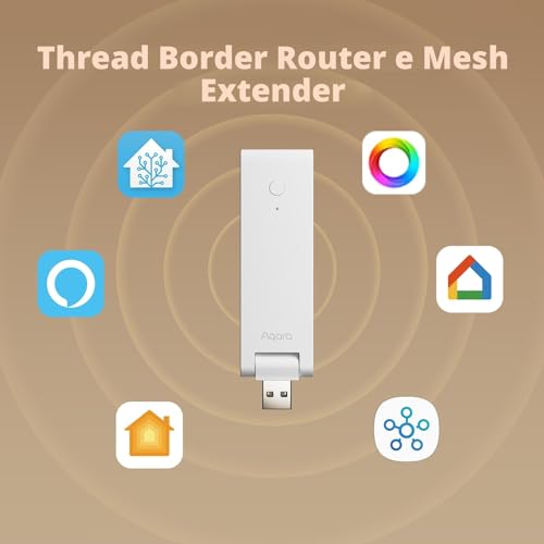 Aqara Intelligente Hub M100 Per Domotica, Controller Matter, Thread Border Router, Con Aqara Zigbee, Wi-Fi, Supporta Amazon Alexa, Apple Home, Google Home, Smartthings, Ifttt, Home Assistant - 3