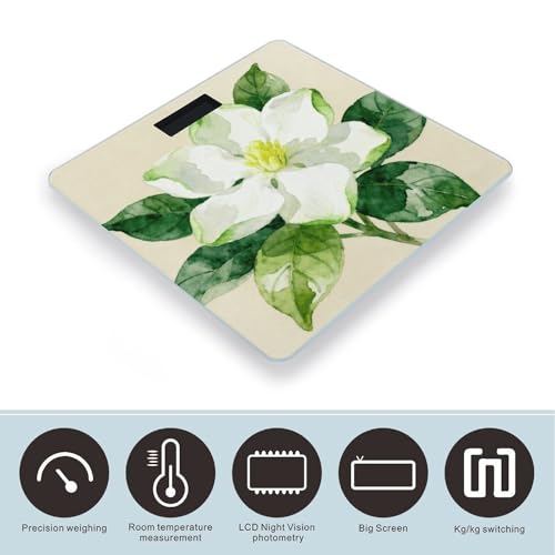 Báscula Digital de Baño Fresh Gardenia Medición Precisa miniatura 3