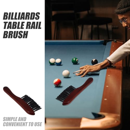 INOOMP Escova De Mesa De Bilhar Limpador De Escova De Bilhar Acessório De Mesa De Bilhar Ferramenta