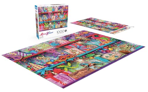 Buffalo Games Aimee Stewart - Pretty Party - 1000 Piece Jigsaw Puzzle - 26.75 x 19.75 in - Poster Included 1000 Piece Puzzle for Adults - Family Game Night Jigsaw Puzzles - Gift Idea Aimee Stewart by Buffalo Games - Image 4