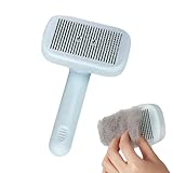 DEWIREAEY KATZENBÜRSTE FÜR HAARE,SELBSTREINIGENDE HAARBÜRSTE FÜR TIERE - ANTISTATISCHE HAUTFREUNDLICHE HAARENTFERNUNG FÜR LOSE UNTERWOLLE | ENTWIRREN MASSIEREN BÜRSTEN ENTFILZEN