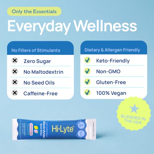 Image of Hi-Lyte Daily Essentials Electrolytes Quick Sticks, Pink Lemonade, 16 Ct