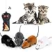 Vicketoy Remote Control Rat Toy, Fake RC Rat Toy Giant Realistic Rat Model Wireless Remote Control Mouse Toy Prank Prank Joke Tricky Toy for Kids Halloween Christmas Birthday Gift Cat Dog Toy (Grey)