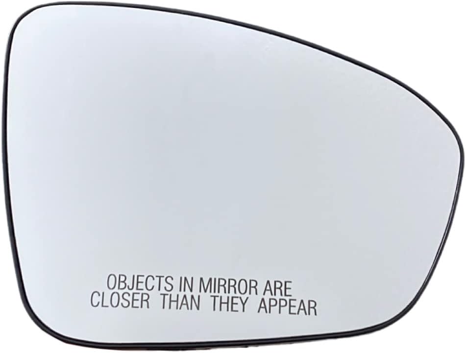 Spieg Driver Side Mirror Glass for 2019-2024 Nissan Altima Heated with Backing Plate | Left Side View Mirror Glass NI1324142