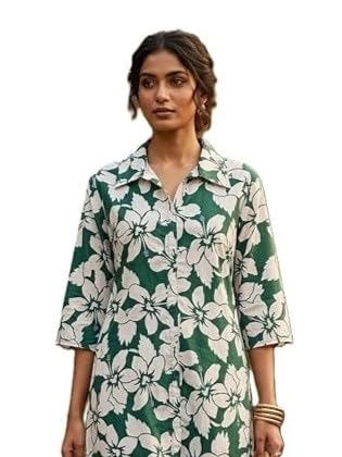 Women Cotton Night Suit Set, Womens Cotton Co-Ord Set | Classic Fit Kurta Set | Ethnic Wear-image-45