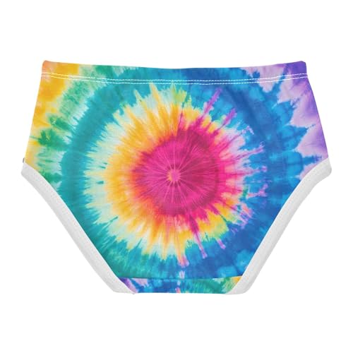 Tie Dye Pattern Toddler Girls's Underwear 2T 202c09912