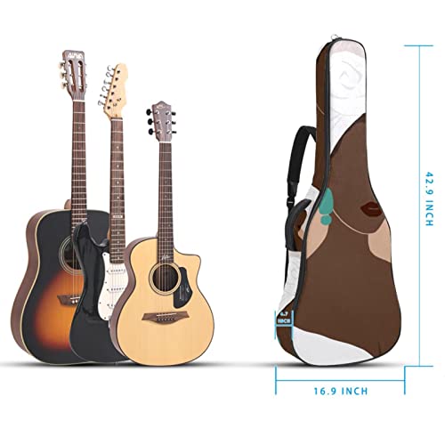 Housse imperméable pour guitare acoustique avec double bandoulière et poche Motif grenouille, Multicolore 05, 42.9×16… - Les Beatles, Paul McCartney, John Lennon, RIngo Starr, George Harrison Housse imperméable pour guitare acoustique avec double bandoulière et poche Motif grenouille, Multicolore 05, 42.9x16… – Image 6