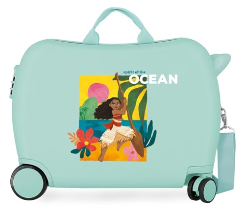 Valise pour enfant Disney Vaiana Sea Vibes turquoise Joumma bagage à main 34L