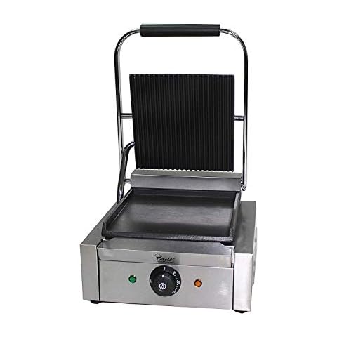 Davlex panini press machine pannini maker commercial contact grill electric hotplate top ribbed griddle effect toaster Cover