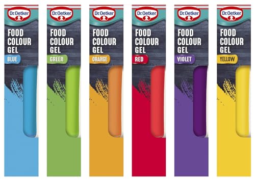 Dr. Oetker Rainbow Food Colouring Set of 6