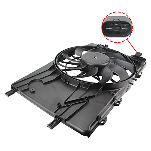 AUTOKAY Engine Cooling Fan, Radiator and Condenser Fan for 2011-2016 Cruze 1.4L 1.8L 2.0L 335-55073-010, 620-658,13360890 - Image 6