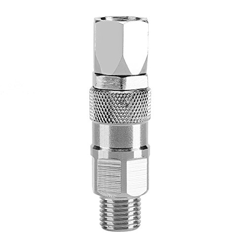 Naroote Sprayer Joint, 2.5 * 0.6Inch Stainless Steel Swivel Joint, Easy Connection 360 Degree Rotation For Airless Paint Sprayer #TOP29