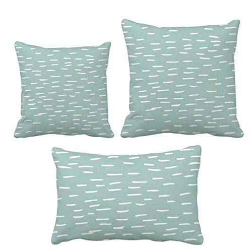 Coussin d'art abstrait avec insert textile blanc décoratif de sofa - 2