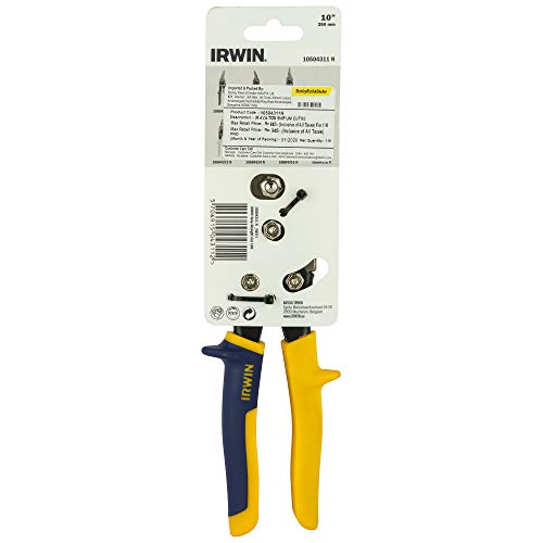 Cisaille aviation coupe droite IRWIN pour rénovation de toiture et pose de rails - 8