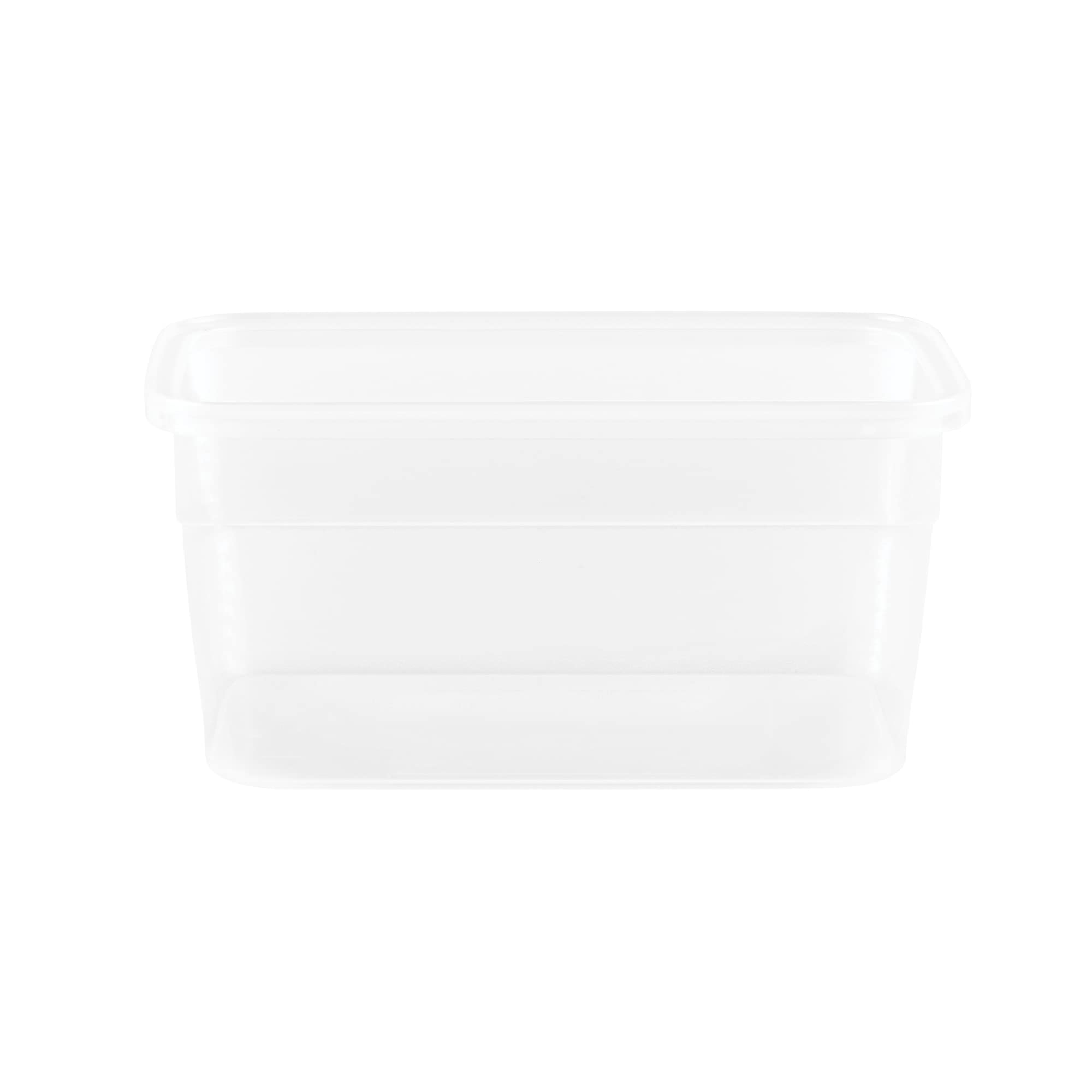 Total Solution® 5-cup Rectangular Plastic Food Storage Container