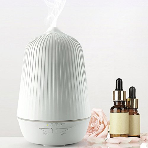 Benice Diffusore Di Aromi Umidificatore Con Luce Calda - Lampada Elettrica Per Fragranze A750 - 2