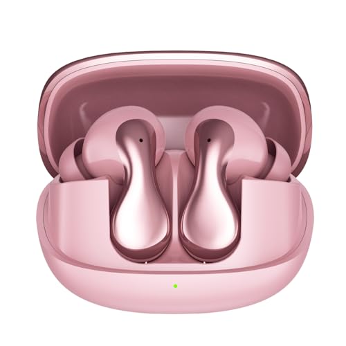Image of inear Launch Juke Buds Pro3 TWS Wireless Earbuds with 10mm Drivers, 60H Playback, 42dB ANC, 3D Spatial Audio, 47ms Low Latency, Dual Device Connectivity, Bluetooth Earbuds | Pink