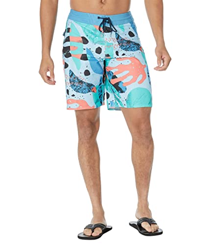 Volcom Men's Knife Aquatic Stoney Boardshort Trunks Washed Blue #TOP16