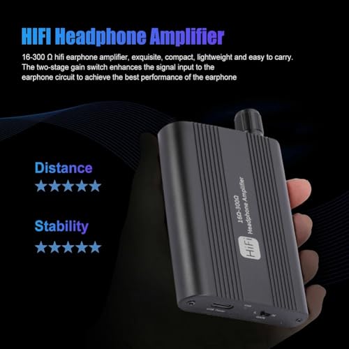Amplificador clase A de audio HiFi con conexion de 3,5 mm 4