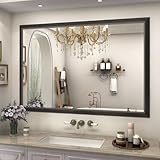 SMIROR 44x30 Inch Matte Black...