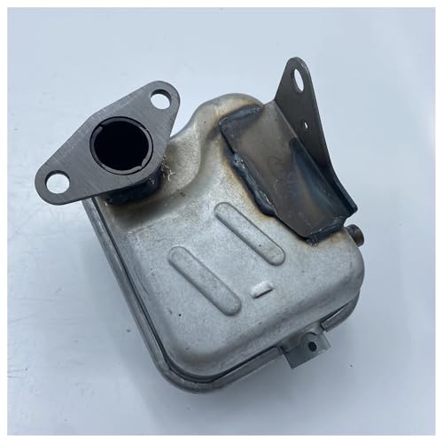 Silenciador de escape motor EX21 EX17 con tubo y cubierta