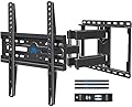 Mounting Dream TV Wall Mount for 32-65 Inch Television,Mount with Swivel and Tilt, Full Motion Bracket with Articulating Dual Arms, Fits 16inch Studs, Max VESA 400X400 mm, 99lbs, MD2380