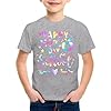 Children's T-Shirt - Short Sleeve T-Shirt with Motif for Boys at Back to School Comfortable Casual Crew Neck Shirt in Loose Fit for Everyday Use #1