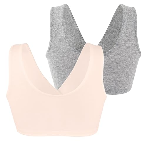 Image of COLOMI Maternity Nursing Bra Wireless Cotton Breastfeeding Bra for Sleep