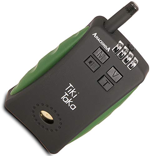 Anaconda-Unisex--Erwachsene-Saenger-Tiki-Taka-2er-Funkset-Bissanzeiger-Schwarz-Reichweite-ca-150m-bei-optimalen-Bedingungen