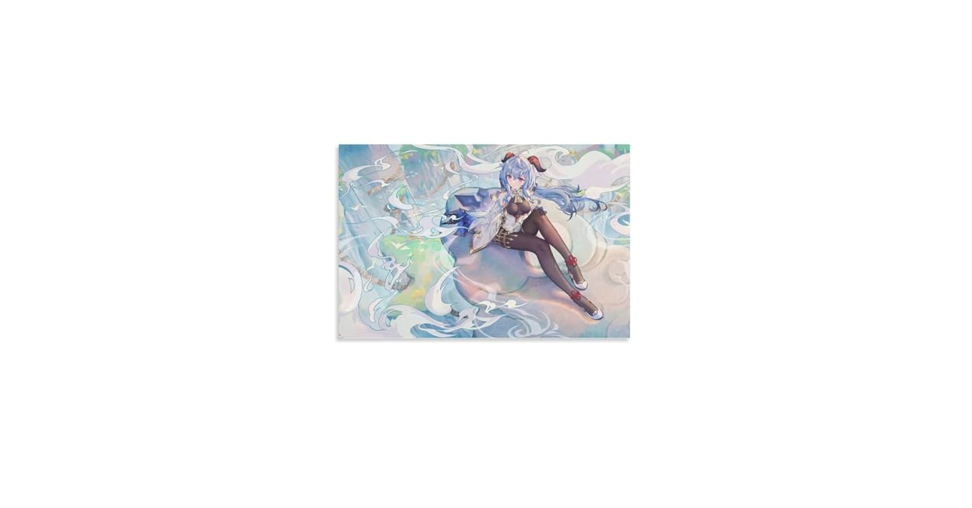 直筆サイン入りF6号キャンバスアート　甘雨　アレマテオレマ 小林由高　原神 原神)甘雨 - ibisPaint