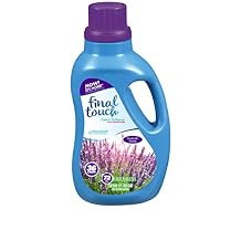Lavender Liquid Fabric Softener with WeaveShield Fabric Care Technology by Final Touch | Softens & Freshens Laundry | Works in All Standard & HE Washing Machines | 72 oz