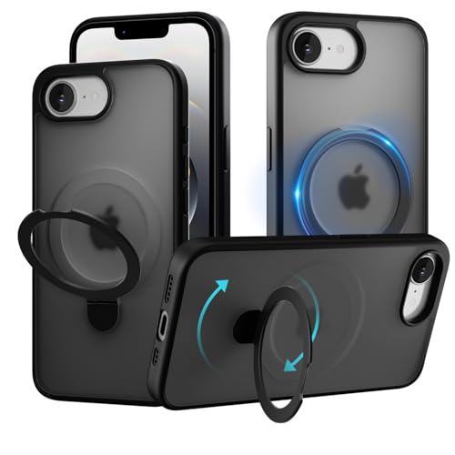 iPhone 16ep P[X, MagSafeΉ Ot, ČRMILKiϏՌ, X^h@\, 6.1C`, ubN