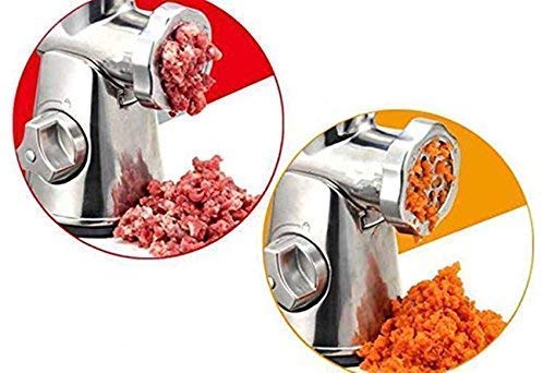 Picadora de carne eléctrica de 5L, máquina para moler carne, ajo y pimienta, máquina de procesamiento de alimentos de alta resistencia con cuchillas de doble harina little surprise
