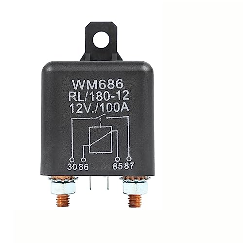 Relé de cabrestante WM686 de 200A para solucionar caídas de tensión en corriente 12V