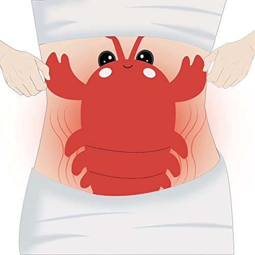 Image of Microwavable Heating Pad for Period Cramps, Cuddly Warming Pillow, Cute Lobster Plush Stuffed Animal Menstrual Heating Pad for Girls Unique Christmas Birthday Gifts for Girlfriend Daughter Mom