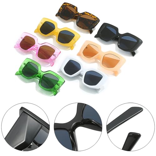 Nuances UV400 protection solaire lunettes de soleil polygone rétro légères - 3