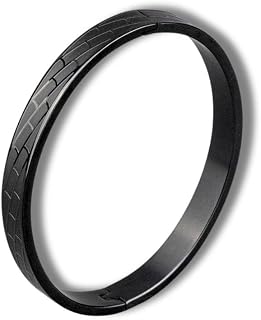 Mesmerize Prometheus Stainless Steel Kada Bracelet for Men – Durable, Anti-Tarnish, Water & Sweat Resistant, Hypoallergeni... Price In India