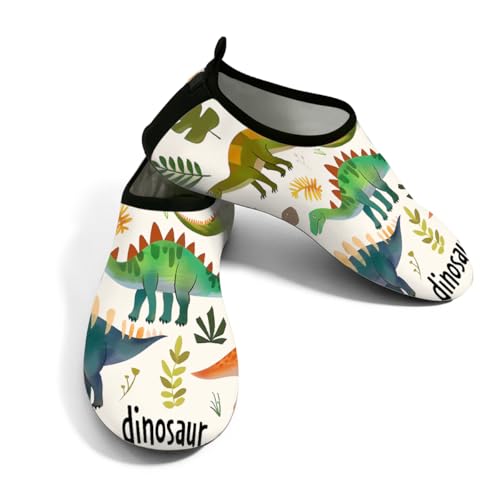 Calcetines acuáticos de dinosaurio para playa, surf y yoga al aire libre