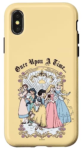 Coque iPhone X/XS Disney Princess cadeau idéal pour les fans de l'univers des contes