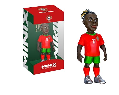 MINIX - Football Stars - Coppa del Mondo #139 - Portogallo - Leao - Personaggio da collezione 12 cm