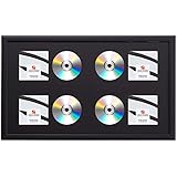 Craig Frames 15x26 Black 4-CD Display Mat Complete w/ 1