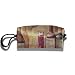 Produktbild Ahdyr Kosmetiktasche Bleistiftbeutel 2,5x3,5x9 Zoll, Wein Obst Briefpapier Geldbörse Aufbewahrungsorganisator Reisehalter