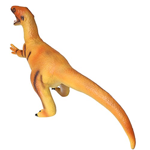rainbow yuango 20" 10" 15" Educational Plastic Dinosaur Model Action Figures Toy Realistic Vinyl Plastic Dinosaur Model for Kids Soft Touch (Tyrannosaurus-1667) - Thumbnail 5