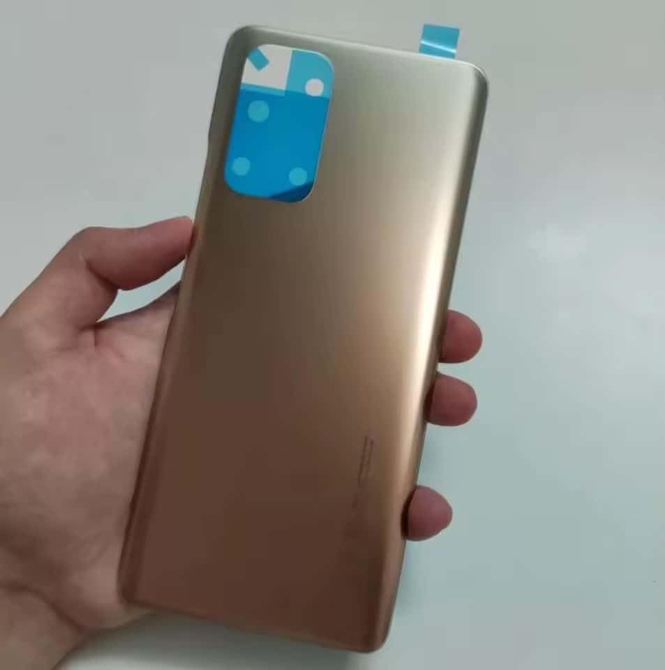 YOOOKOOO Compatible Rear Back Cover for Xiaomi Redmi Note 10 Pro Max – Battery Door Housing Replacement Part (Blue No Lens)