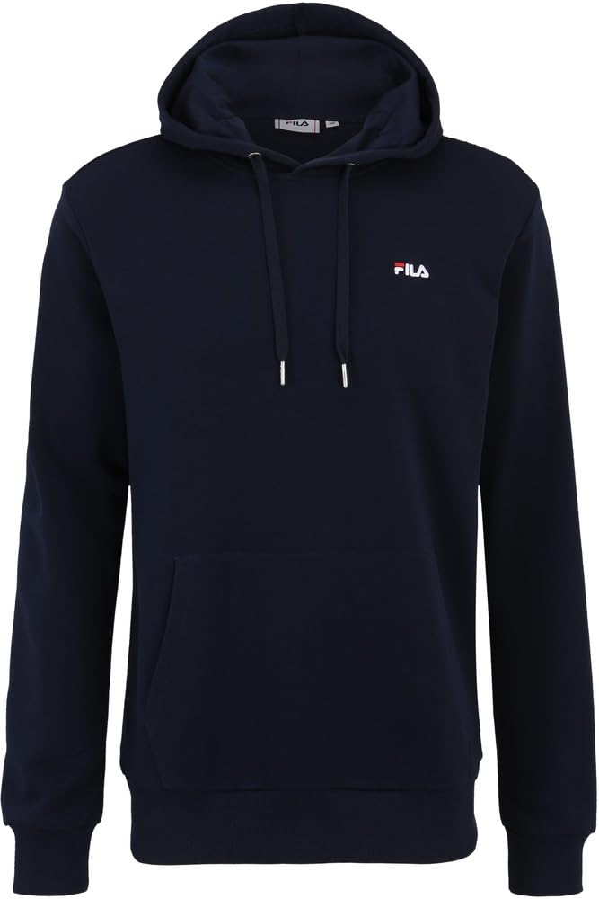 FILA LUMEZZANE Hoodie-Black Iris-XL, Black (Black Iris), XL