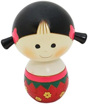 Neutral Corporation Neutral [Usozaburo Kushi] Official License Product Disney pigtus (It's a Small World) Kokeshi, Clear